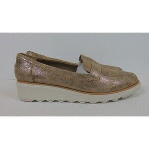Collection By Clarks Shoes Women's Size 12M Sharon Gracie Pewter Slip On Off New